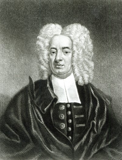 Cotton Mather (1663-1728) inciso da Charles Edward Wagstaff e J. Andrews da Peter Pelham